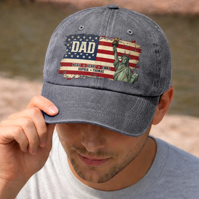Custom Cap - Personalized Father's Day Birthday Gifts For Dad, Grandpa - Classic Never Fades