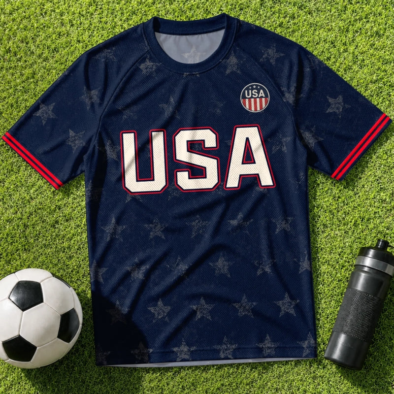 Custom Men's USA 2026 Jersey Shirt - Personalized Birthday Gifts For Soccer Lovers, Sports Fans, Sports Lovers - Glory In Every Stitch