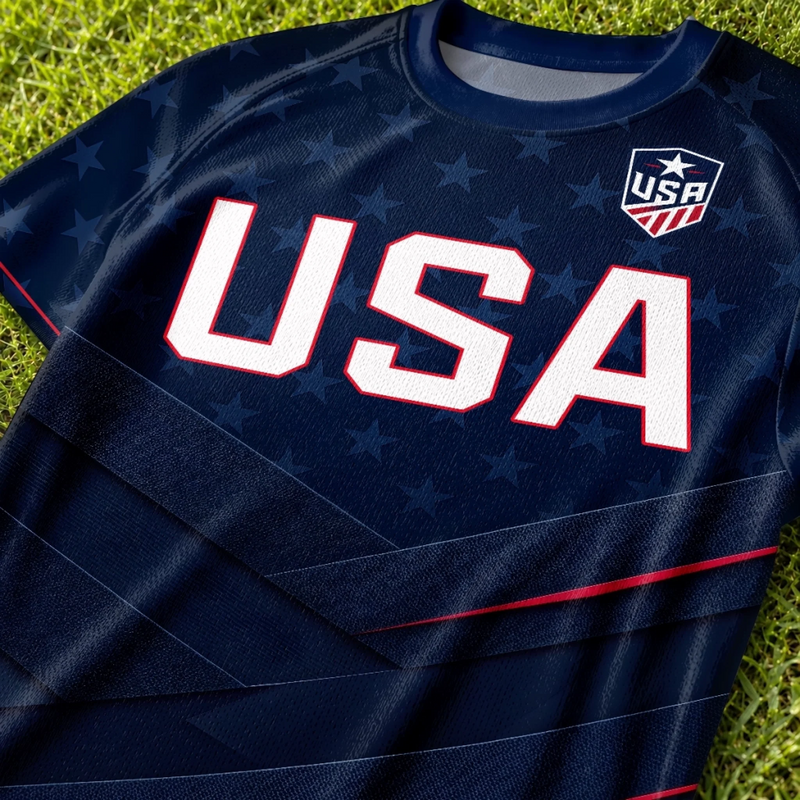 Custom Men's USA 2026 Jersey Shirt - Personalized Birthday Gifts For Soccer Lovers, Sports Fans, Sports Lovers - A True Champion Is Born