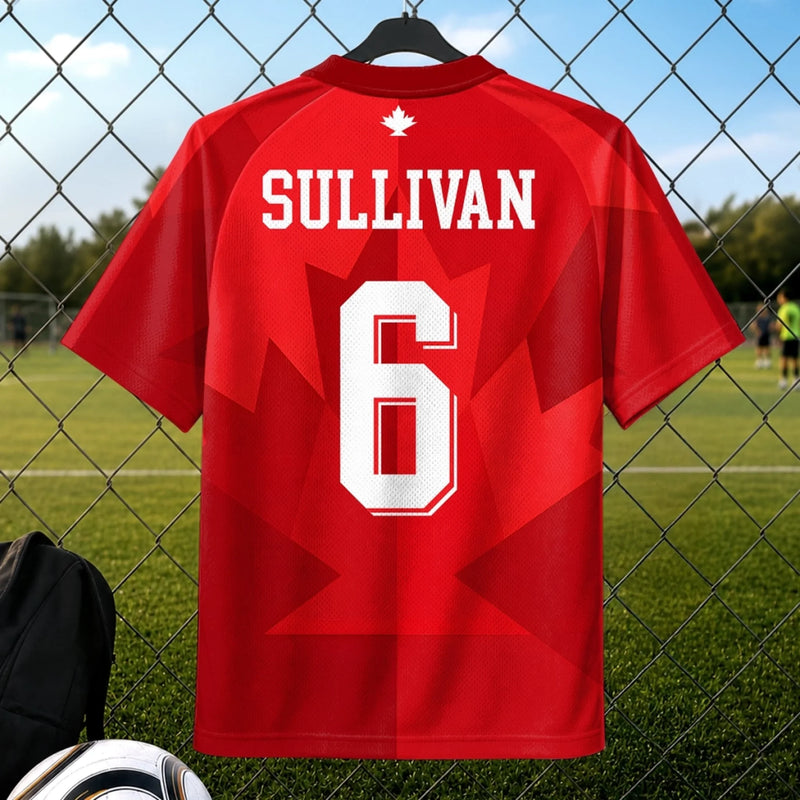 Custom Men's Canada 2026 Jersey Shirt - Personalized Birthday Gifts For Soccer Lovers, Sports Fans, Sports Lovers - Wear The Nation's Pride