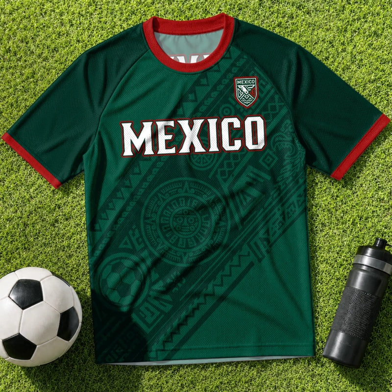 Custom Men's Mexico 2026 Jersey Shirt - Personalized Birthday Gifts For Soccer Lovers, Sports Fans, Sports Lovers - The Emerald Green Football Era