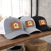 Custom Photo Leather Patch Hat - Personalized Birthday Gifts For Dog Cat Lovers, Dog Dad And Mom, Cat Owners - Real Photo, Real Pet Love