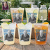 Custom Photo Party Cups - Personalized Retirement Gifts For Women, Men - Goodbye Tension, Hello Pension