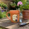 Custom Plant Pot Ceramic Mug - Personalized Birthday Garden Gifts For Gardeners - Her Happiest Morning Routine