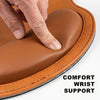 Custom Photo Leather Mouse Pad - Personalized Father's Day Birthday Gifts For Dad, Grandpa - Dad Makes Every Memory Better
