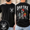 Custom Dad Tax Unisex T-shirt - Personalized Father's Day Birthday Gifts For Dad, Grandpa - Professional Snack Inspector