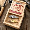 Custom Fishing Lure Gift Box - Personalized Father's Day Fishing Gifts For Fisherman, Dad, Grandpa - Fish More Worry Less