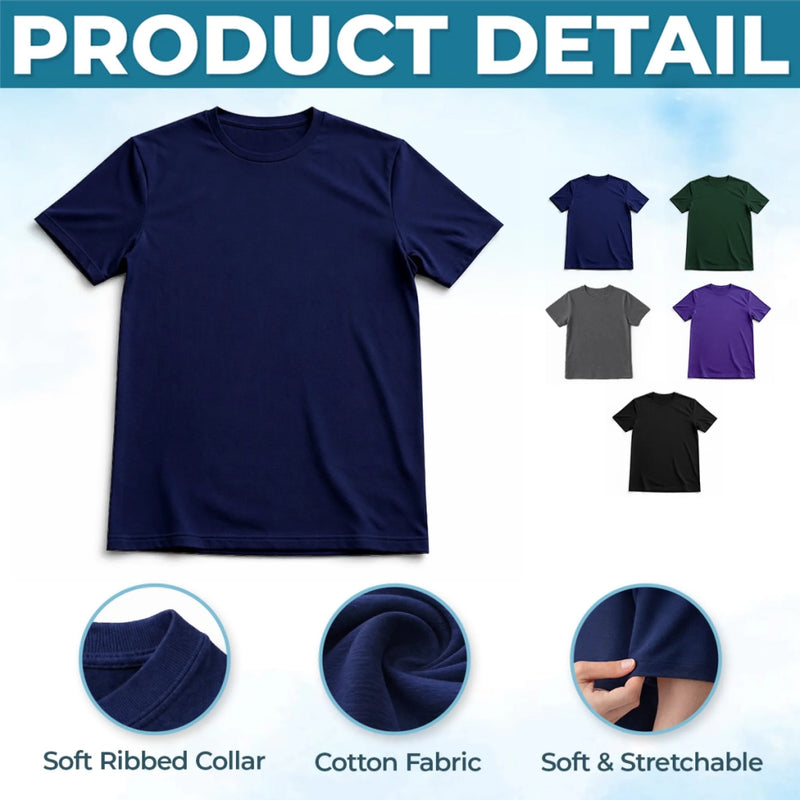 Custom T-shirt - Personalized Father's Day Birthday Gifts For Dad, Grandpa - More Balls More Fun