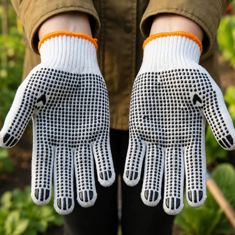 Custom Gardening Gloves - Personalized Birthday Garden Gifts For Gardeners - Good Vibes, Greener Days