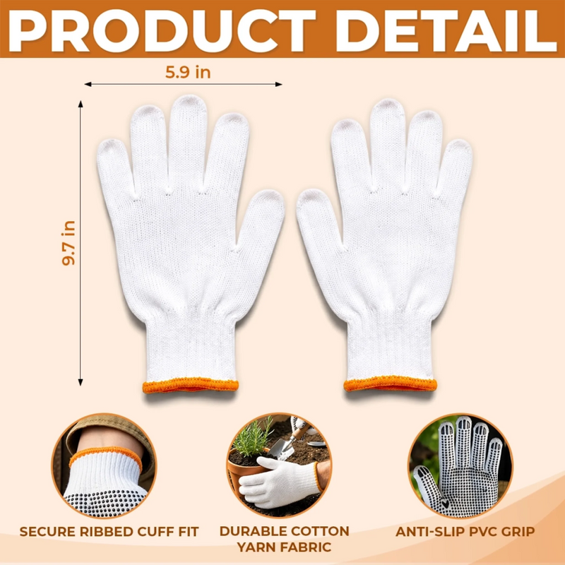Custom Gardening Gloves - Personalized Birthday Garden Gifts For Gardeners - Gardener Of The Year