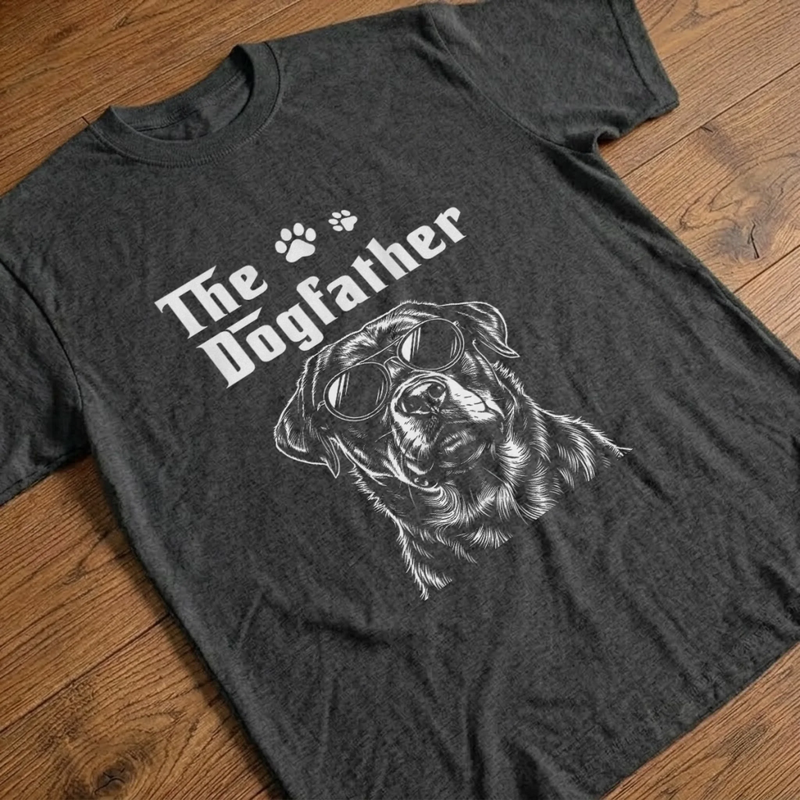 Custom Photo T-shirt, Hoodie - Personalized Father's Day Birthday Gifts For Dog Cat Lovers, Dog Dad, Cat Owners - The Purr Boss