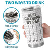Custom Golf Tumbler - Personalized Father's Day Birthday Gifts For Dad, Grandpa, Golf Lovers, Sports Fans, Sports Lovers - Golf Now Adult Later