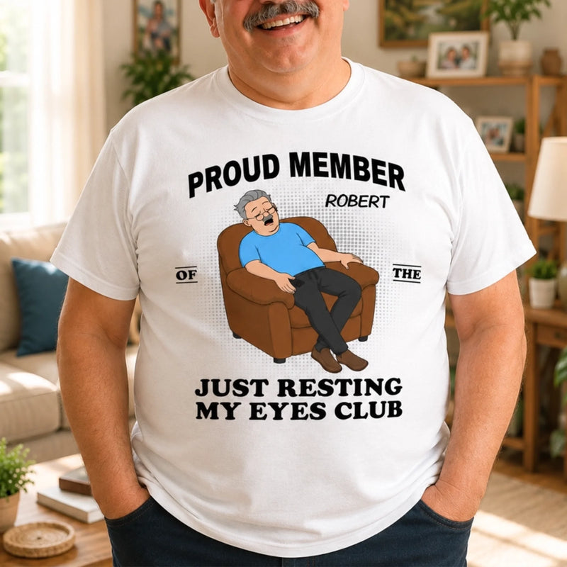 Custom T-shirt, Hoodie - Personalized Father's Day Funny Gifts For Dad, Grandpa - Professional Nap Supervisor