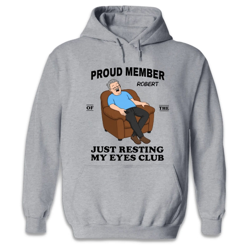 Custom T-shirt, Hoodie - Personalized Father's Day Funny Gifts For Dad, Grandpa - Professional Nap Supervisor