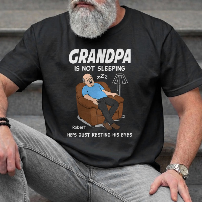 Custom T-shirt, Hoodie - Personalized Father's Day Gifts For Dad, Grandpa - The Classic Dad Nap