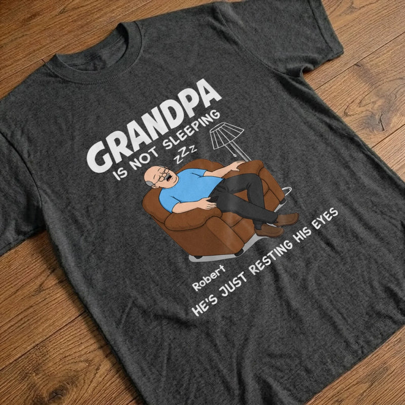 Custom T-shirt, Hoodie - Personalized Father's Day Gifts For Dad, Grandpa - The Classic Dad Nap