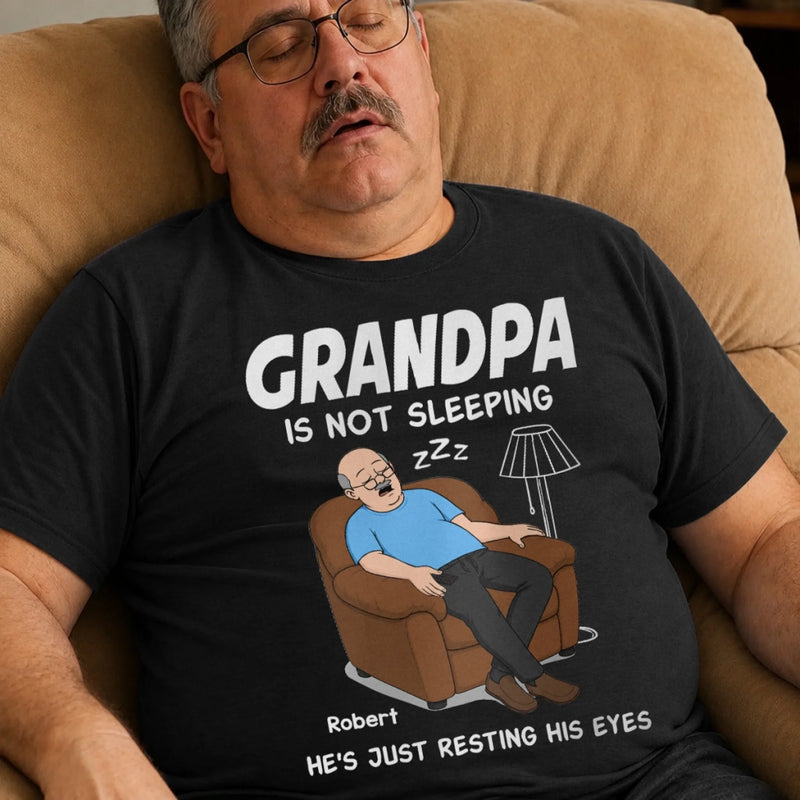 Custom T-shirt, Hoodie - Personalized Father's Day Gifts For Dad, Grandpa - The Classic Dad Nap
