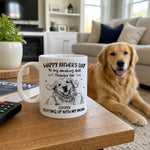 Custom Photo Mug - Personalized Father's Day Birthday Gifts For Dad, Dog Dad, Dog Lovers - To The Amazing Dad
