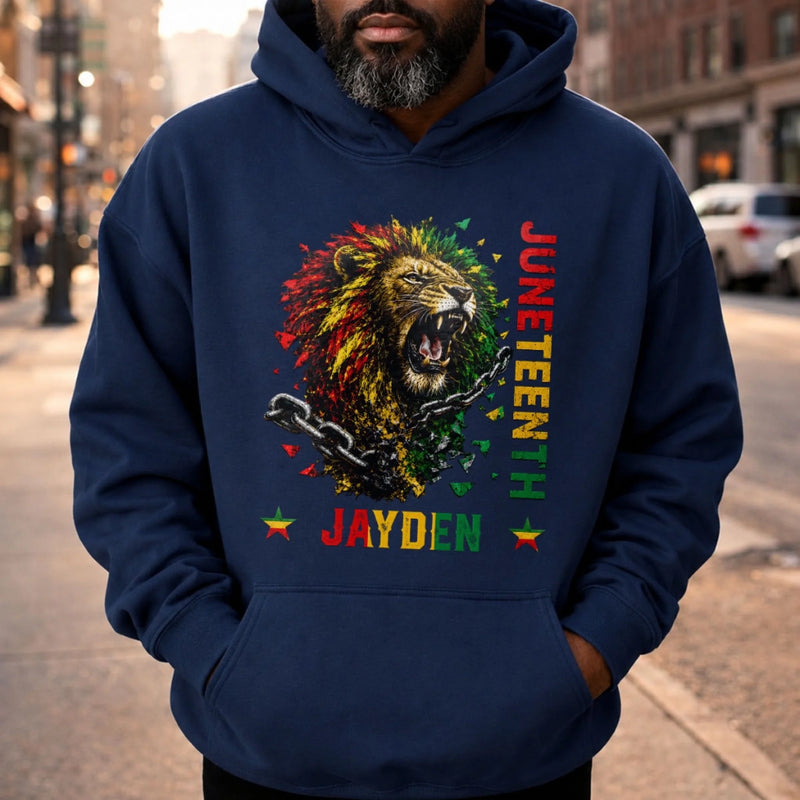 Custom T-shirt, Hoodie – Personalized Juneteenth Gifts For Men, Women – Honoring The Journey, Celebrating Freedom