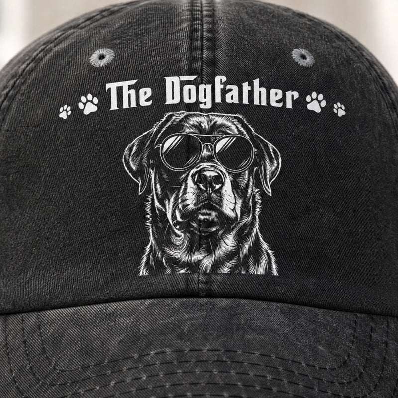 Custom Photo Cap - Personalized Father's Day Birthday Gifts For Dog Cat Lovers, Dog Dad, Cat Owners - The Boss Of The House