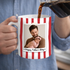 Custom Photo Accent Mug - Personalized Father's Day Birthday Gifts For Dad, Grandpa - Capturing His Proudest Moments