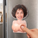 Custom Photo Squishy Acrylic Fridge Magnet – Personalized Anniversary Wedding Gifts For Women – Thanks For Putting Up With Me