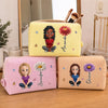 Custom Makeup Bag – Personalized  Best Friend Birthday Gifts For Women, Besties, Sisters, BFF – Beautiful Strong And Loved