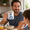 Custom Photo Mug - Personalized Father's Day Birthday Gifts For Dad, Grandpa, Husband - World’s Best Dad Ever