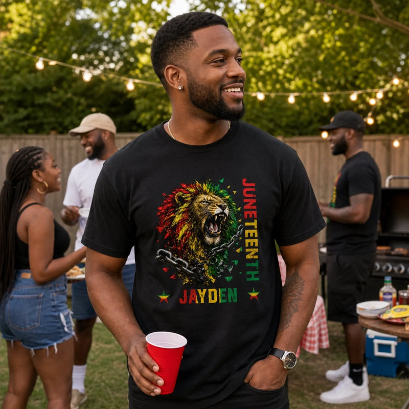Custom T-shirt, Hoodie – Personalized Juneteenth Gifts For Men, Women – Honoring The Journey, Celebrating Freedom