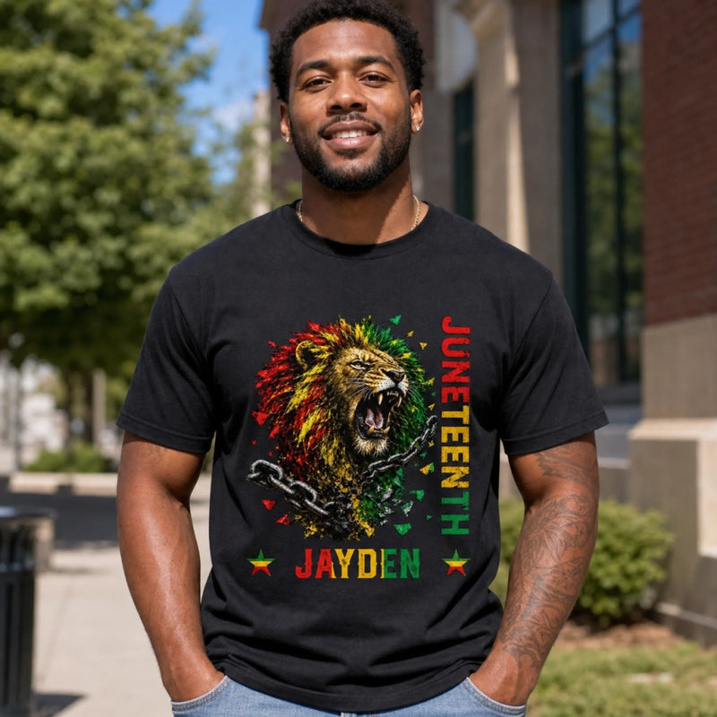 Custom T-shirt, Hoodie – Personalized Juneteenth Gifts For Men, Women – Honoring The Journey, Celebrating Freedom