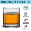 Custom 11oz Whiskey Glass - Personalized America 250th Anniversary Gifts For Women, Men - Red White And Proud