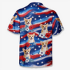 Custom Photo Unisex Tropical Hawaiian Aloha Shirt - Personalized Summer Vacation And Travel Gifts For Dog Cat Lovers, Dog Dad And Mom, Cat Owners - My Favorite Travel Companion Has Paws