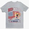 Custom Unisex T-shirt, Premium T-shirt, Hoodie - Personalized 4th Of July Gifts For Dog Lovers, Dog Dad And Mom - America’s Furry Patriot