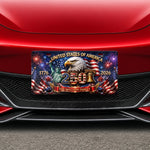 Custom License Plate - Personalized America 250th Anniversary Gifts For Family - Together We Shine Bright