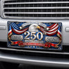 Custom License Plate - Personalized America 250th Anniversary Gifts For Mom, Dad, Brother, Sister, Kids - Together We Spark Joy