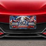 Custom License Plate - Personalized America 250th Anniversary Gifts For Family - Together We Spark Joy