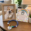 Custom Photo Rainbow Bridge Bracelet - Personalized Pet Memorial Sympathy Gifts For Dogs, Cats - Always In My Heart - Pet Memorial Gift