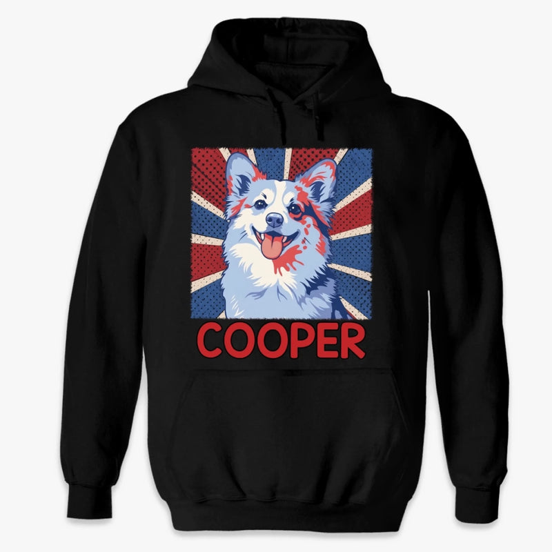 Custom Photo T-shirt, Hoodie - Personalized America 250th Anniversary Gifts For Dog Cat Lovers, Dog Dad And Mom, Cat Owners - Stars Stripes And Paws