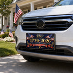 Custom License Plate - Personalized America 250th Anniversary Gifts For Family - Together We Spark Joy