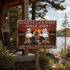 Custom Home Decor Metal Sign - Personalized Anniversary Wedding Gifts For Husband And Wife, Him And Her - Driving Each Other Crazy