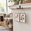 Custom Photo Frame Ornament - Personalized Pet Memorial Sympathy Gifts For Dogs, Cats - Forever Loved Forever Missed