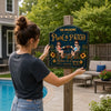 Custom Wood Sign - Personalized Summer Vacation And Travel Gifts For Husband And Wife, Him And Her - Where Summer Never Ends