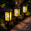 Custom Solar Garden Light - Personalized Memorial Sympathy Gifts For Loss Of Mom, Dad - Forever Remembered Forever Loved