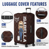 Custom Luggage Cover - Personalized Summer Vacation And Travel Gifts For - Gifts For Mom, Dad, Brother, Sister, Kids - The Sky Is Calling