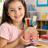 Custom Kids Wooden Pencil Pen Holder - Personalized Back To School Gifts For Kids - Learning Starts Today