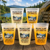 Custom Party Cups - Personalized Birthday Camping Gifts For Campers - Happy Camper Always