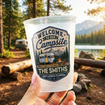 Custom Party Cups - Personalized Birthday Camping Gifts For Campers, RV Travelers, Families - Sleep Under The Stars