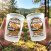 Custom Party Cups - Personalized Summer Vacation And Travel Camping Gifts For Campers, Mom, Dad, Brother, Sister, Kids - Camp Laugh Repeat