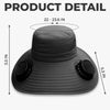 Custom Hat With Fans Solar Power - Personalized Birthday Garden Gifts For Gardeners - Proud Pot Head