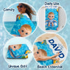 Custom Photo Beach Towel - Personalized Summer Vacation And Travel Gifts For Family, Kids - Sandy Toes Happy Days
